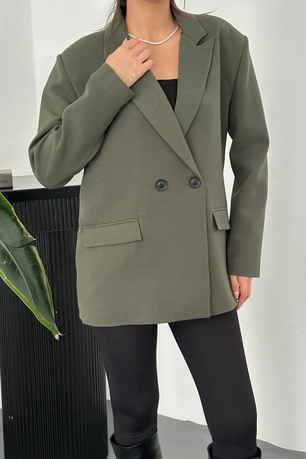 Bej Blazer Ceket