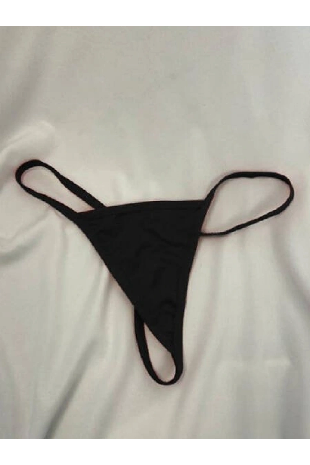 Kadın Siyah Tanga Külot String