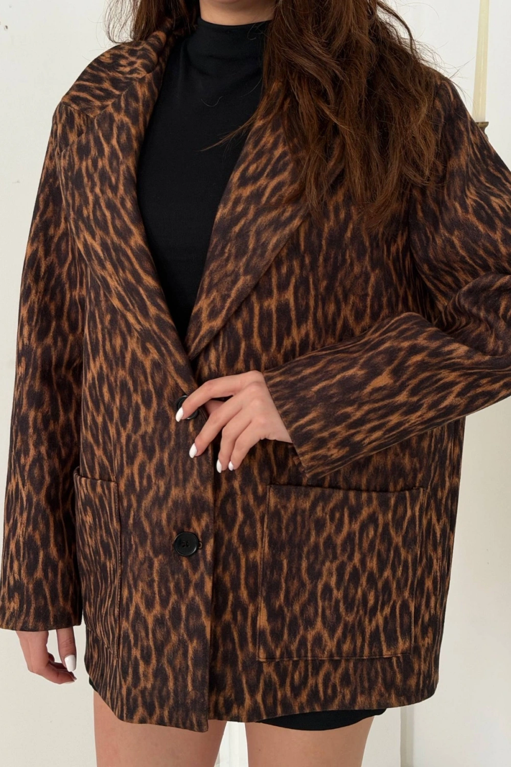 Leopar Leopar Ceket