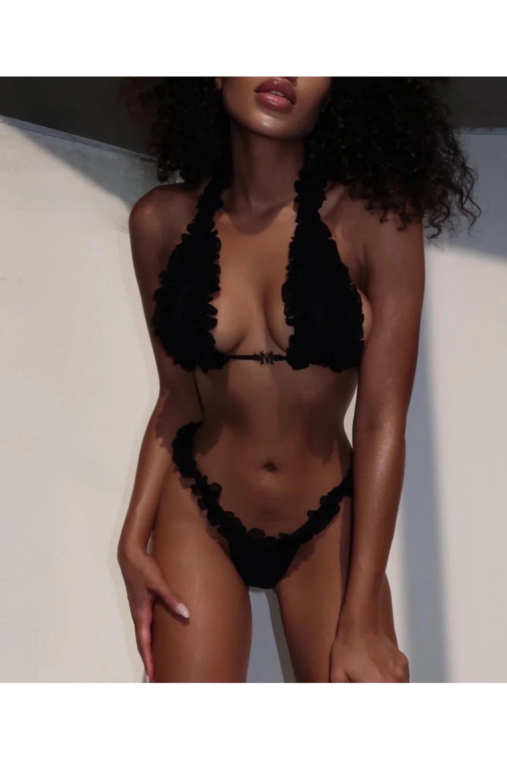 İkili Bikini Set Aksesuar Detaylı 2910