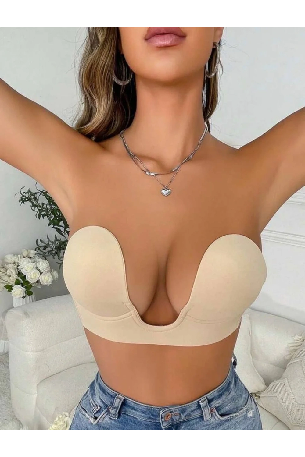 İthal Yapışkan Sütyen 3200