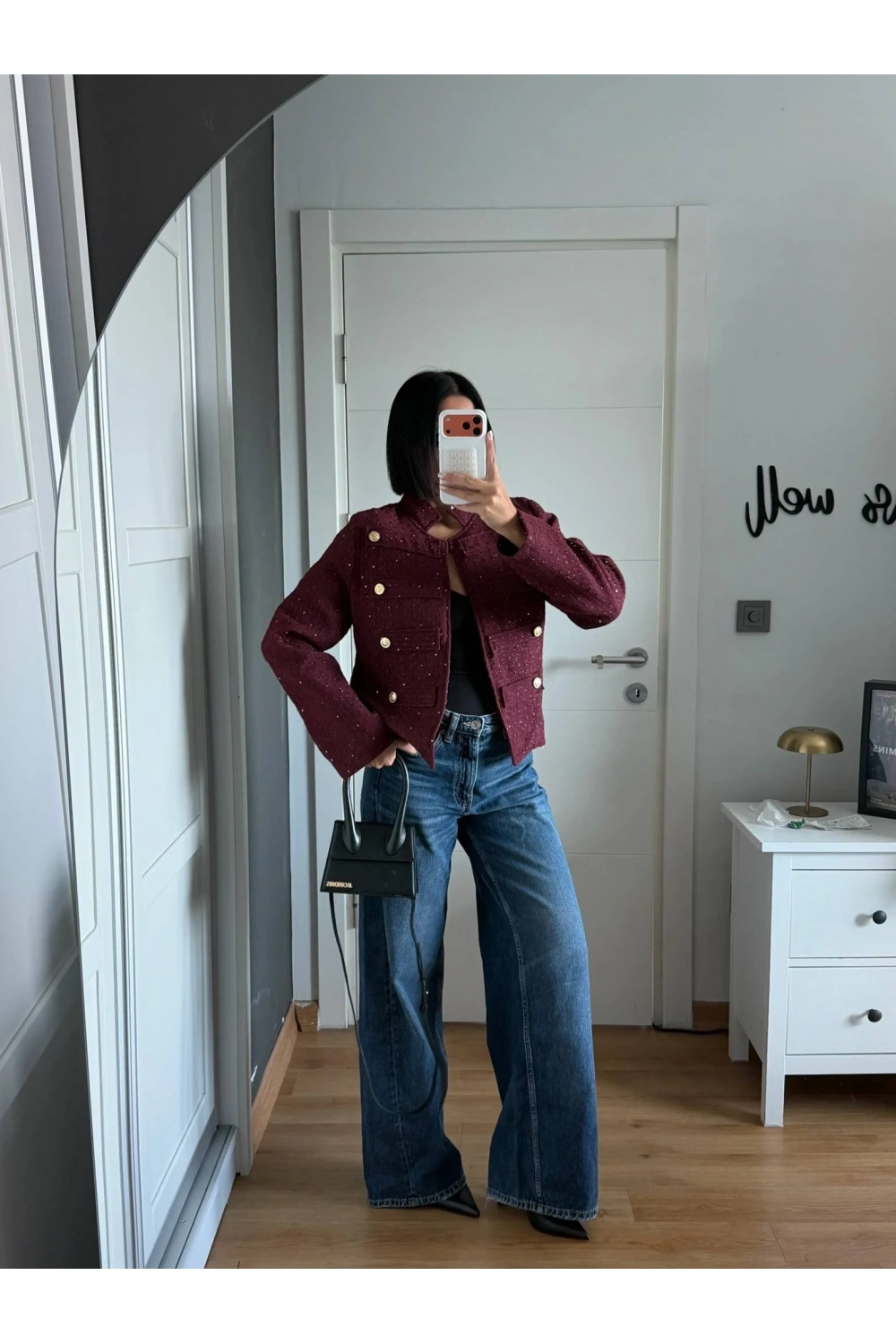 Morliva Yeni Sezon Pullu Chanel Model Ceket