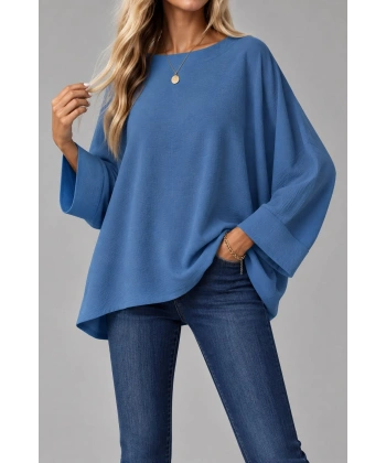 Oversize Yarasa Kol Bluz