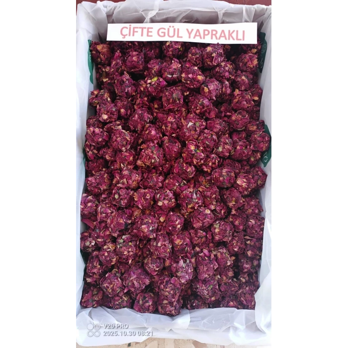 ÇİFTE KAVRULMUŞ GÜL YAPRAKLI LOKUM 2 KG