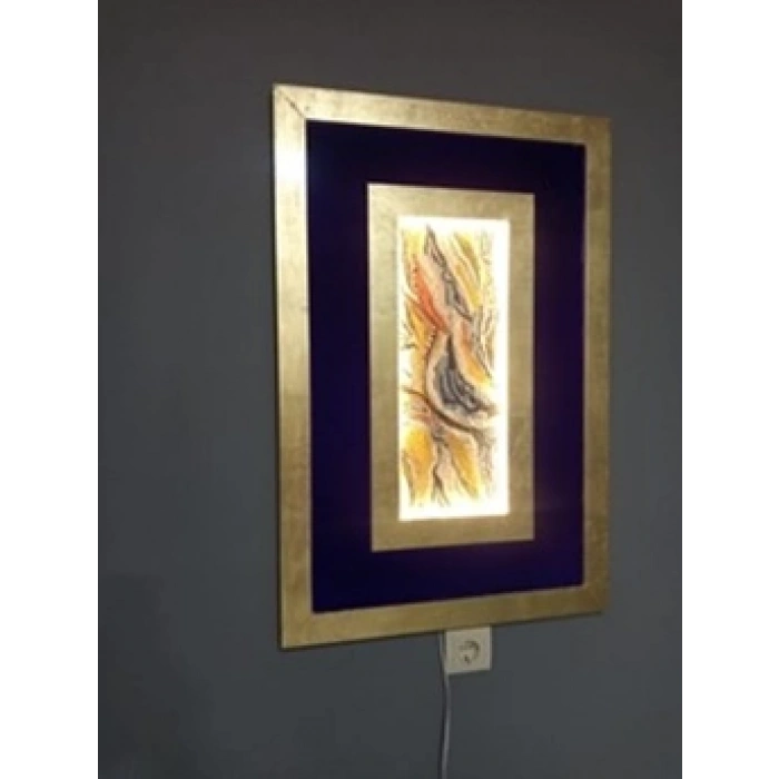 DUVAR PANOSU ALTIN VARAKLI