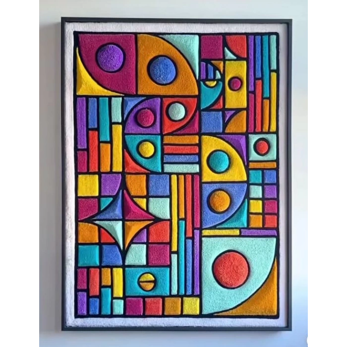 KADİFE KAPLI DUVAR PANOSU