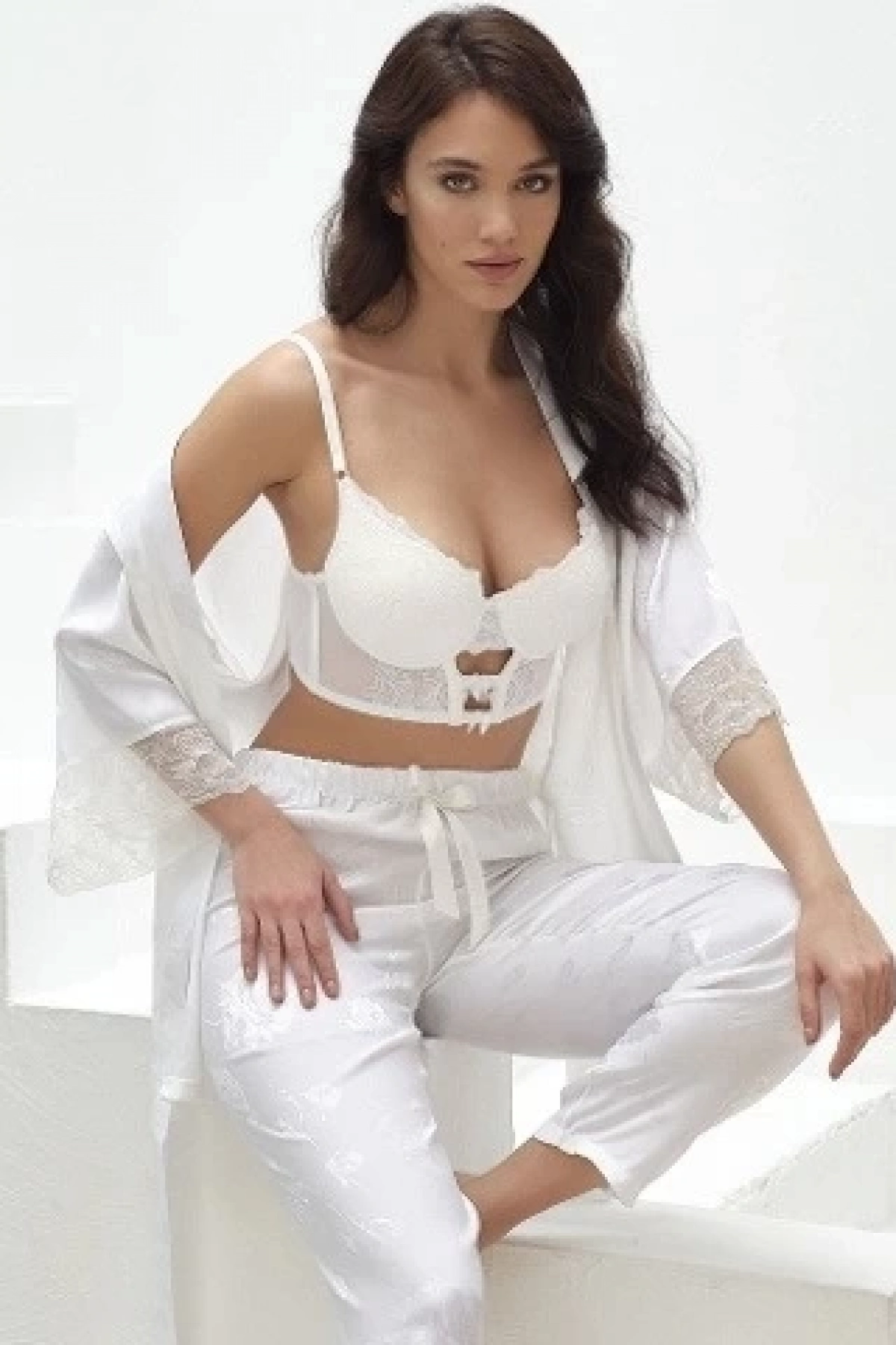 Anıl MAN4821 Büstiyer Ve Pantalon Takım