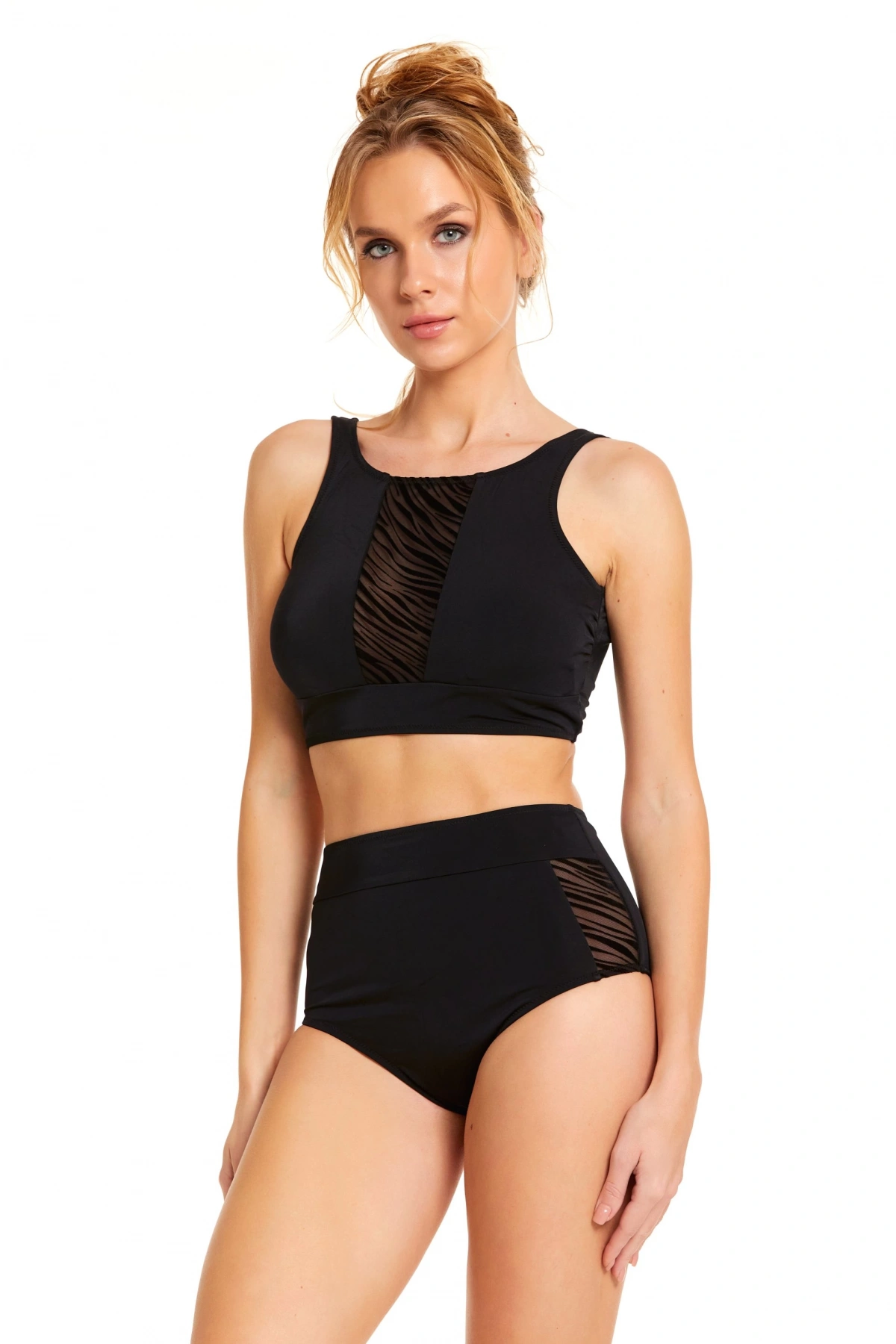 Argento 01-1411-1145 Kadın Tül Detay Büstiyer Bikini