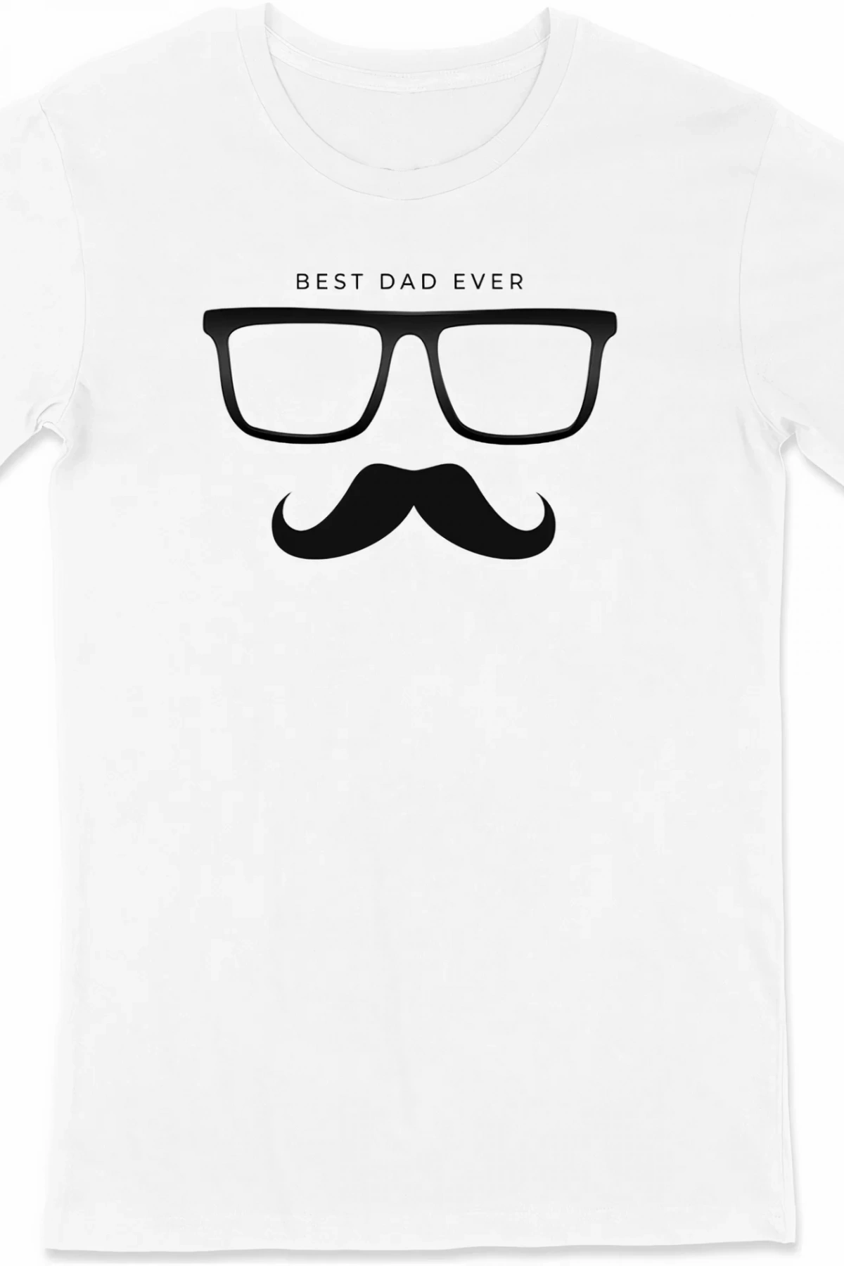 Babalar Günü Baskılı T-shirt - Beyaz