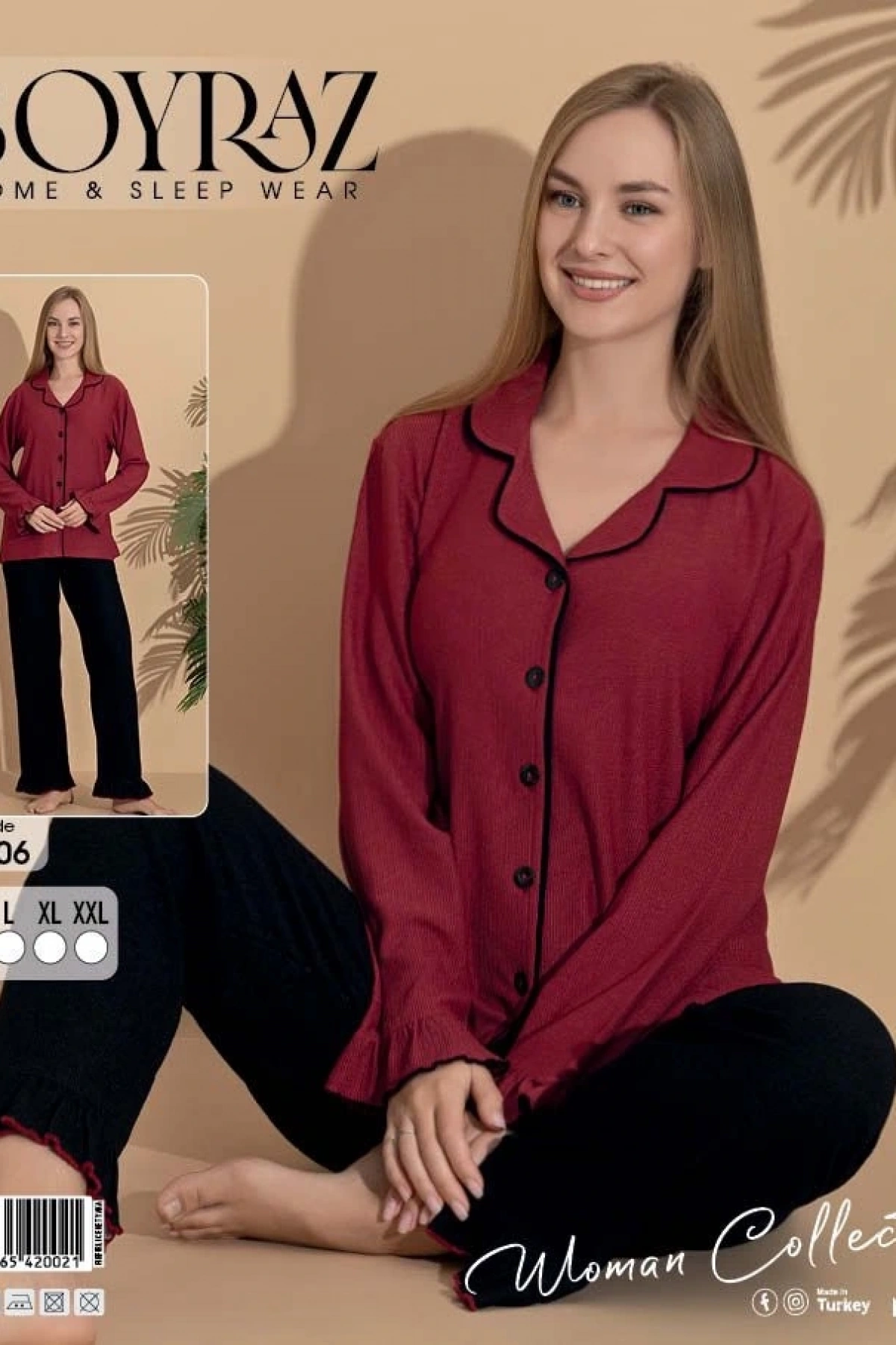 Boyraz 6006 Bürümcük Kumaş Pinterest Pijama Takımı