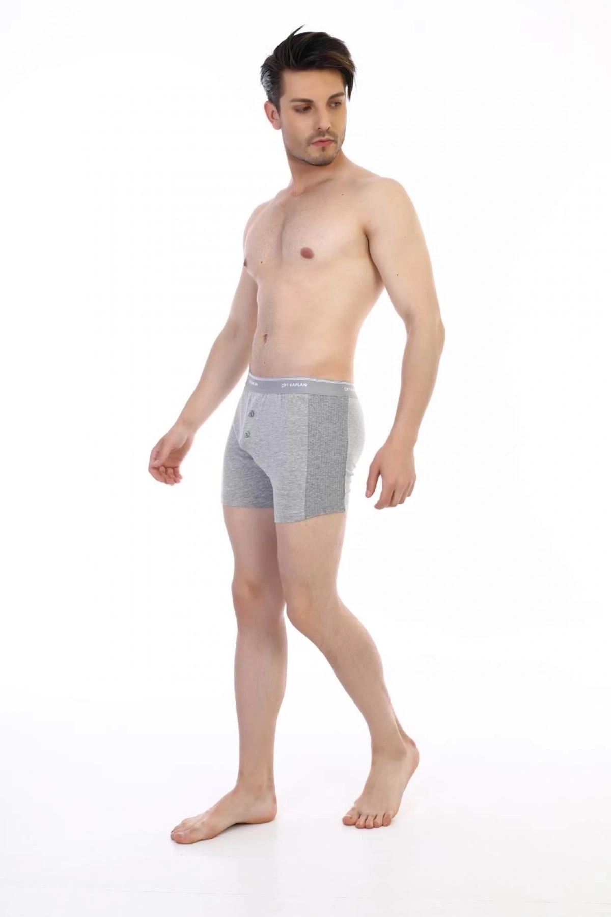 Çift Kaplan 880 Elastanlı Erkek Boxer