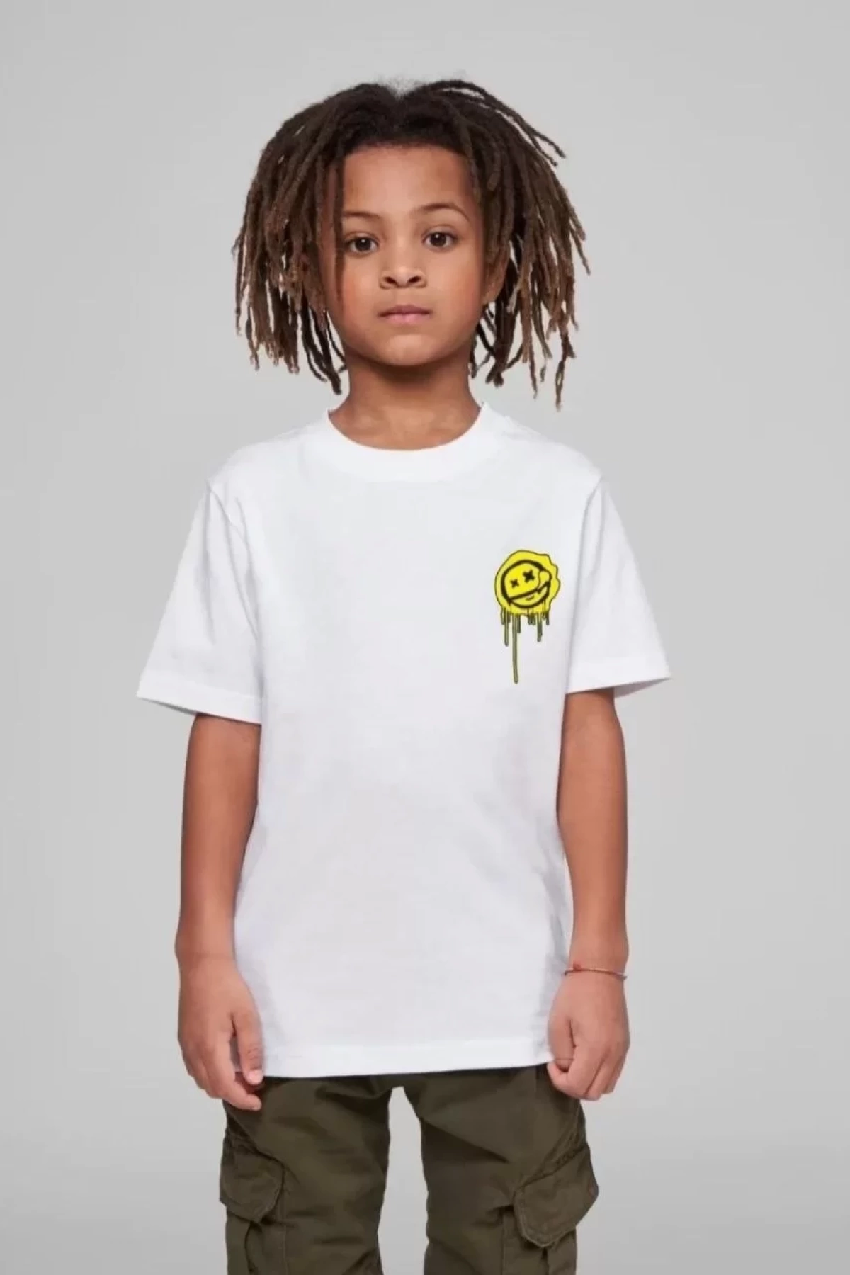 Çocuk Unisex Baskılı T-Shirt - Beyaz