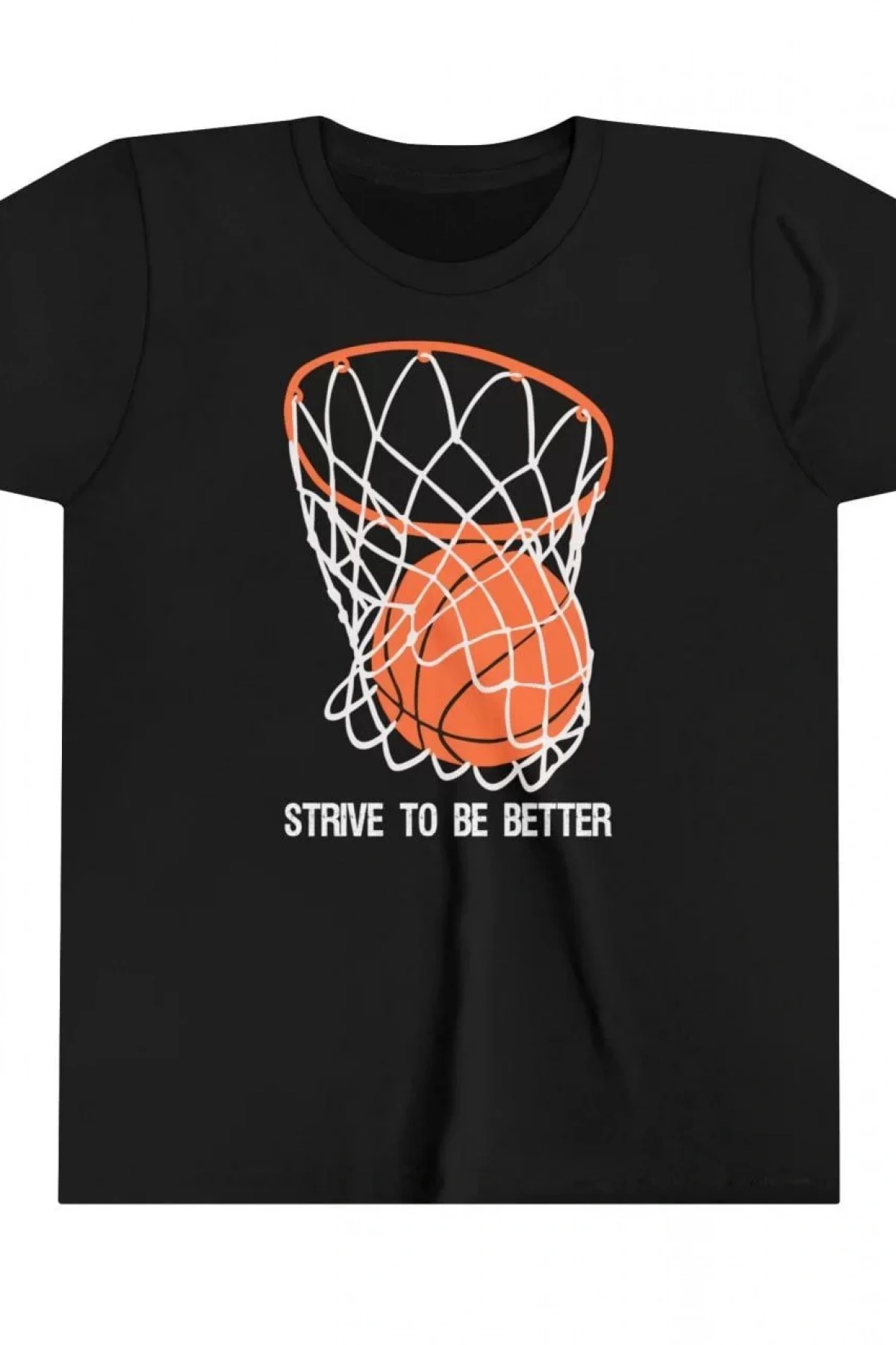 Çocuk Unisex Baskılı T-Shirt - Siyah