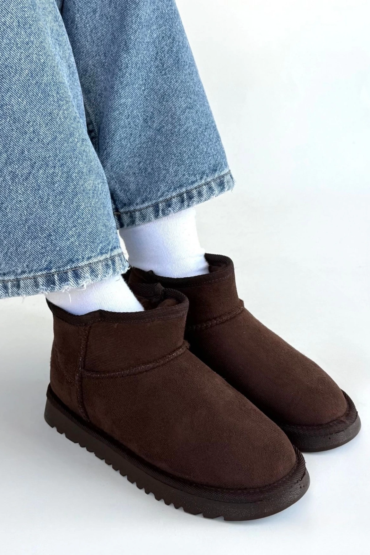 Elsa Kahverengi Süet Bot