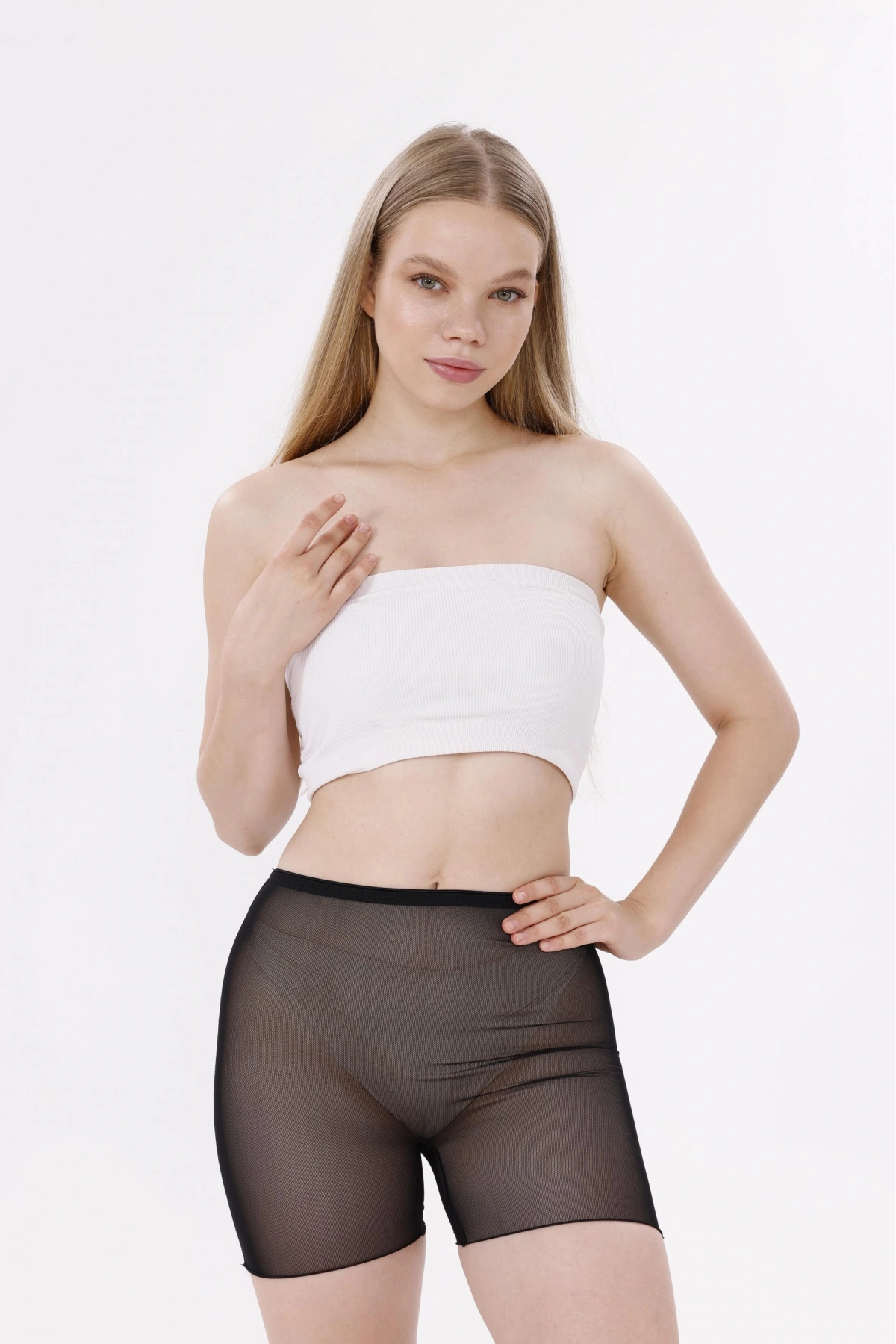 Freshness 0024 Lazer Kesim Tül Boxer Korse