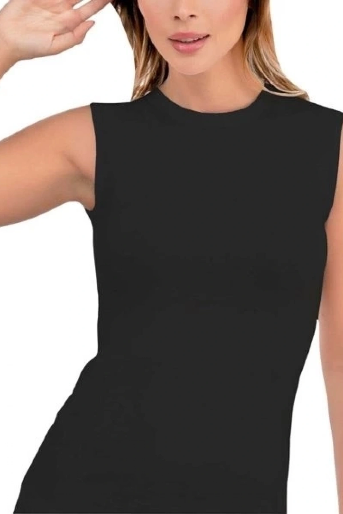 İmer 1263 Kolsuz Sıfır Yaka T-Shirt