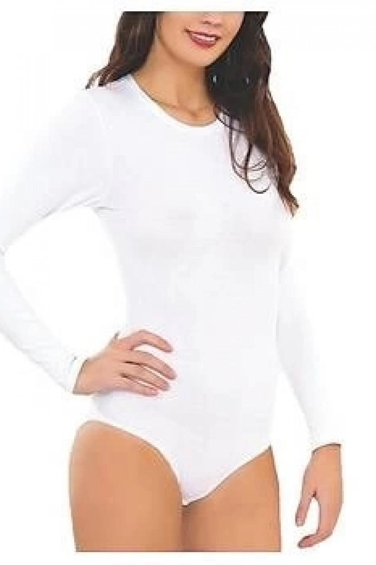 İmer 9261 Kadın Uzun Kol Çıtçıtlı Atlet