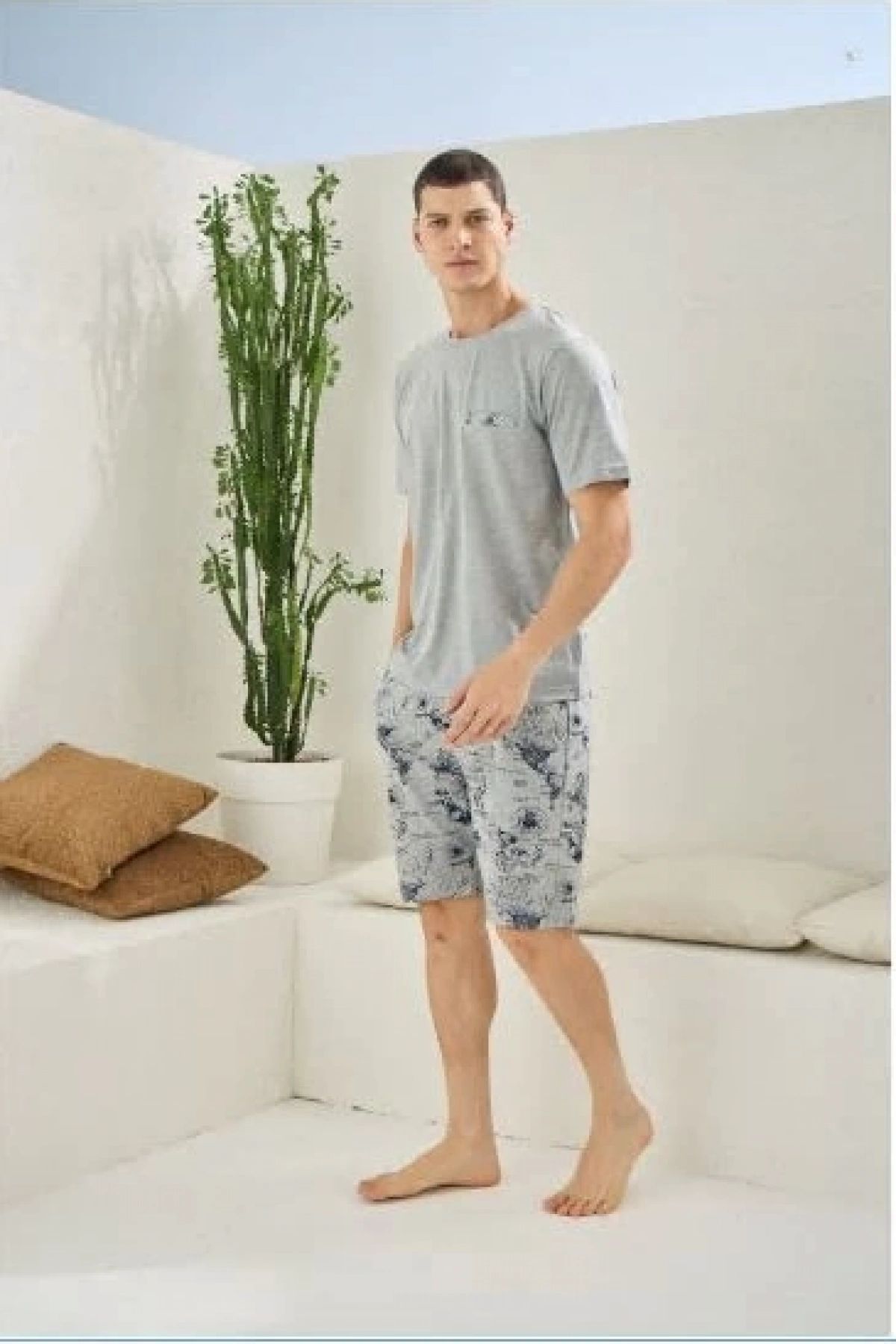 Kocabey 2004 Erkek O Yaka Şortlu Takım