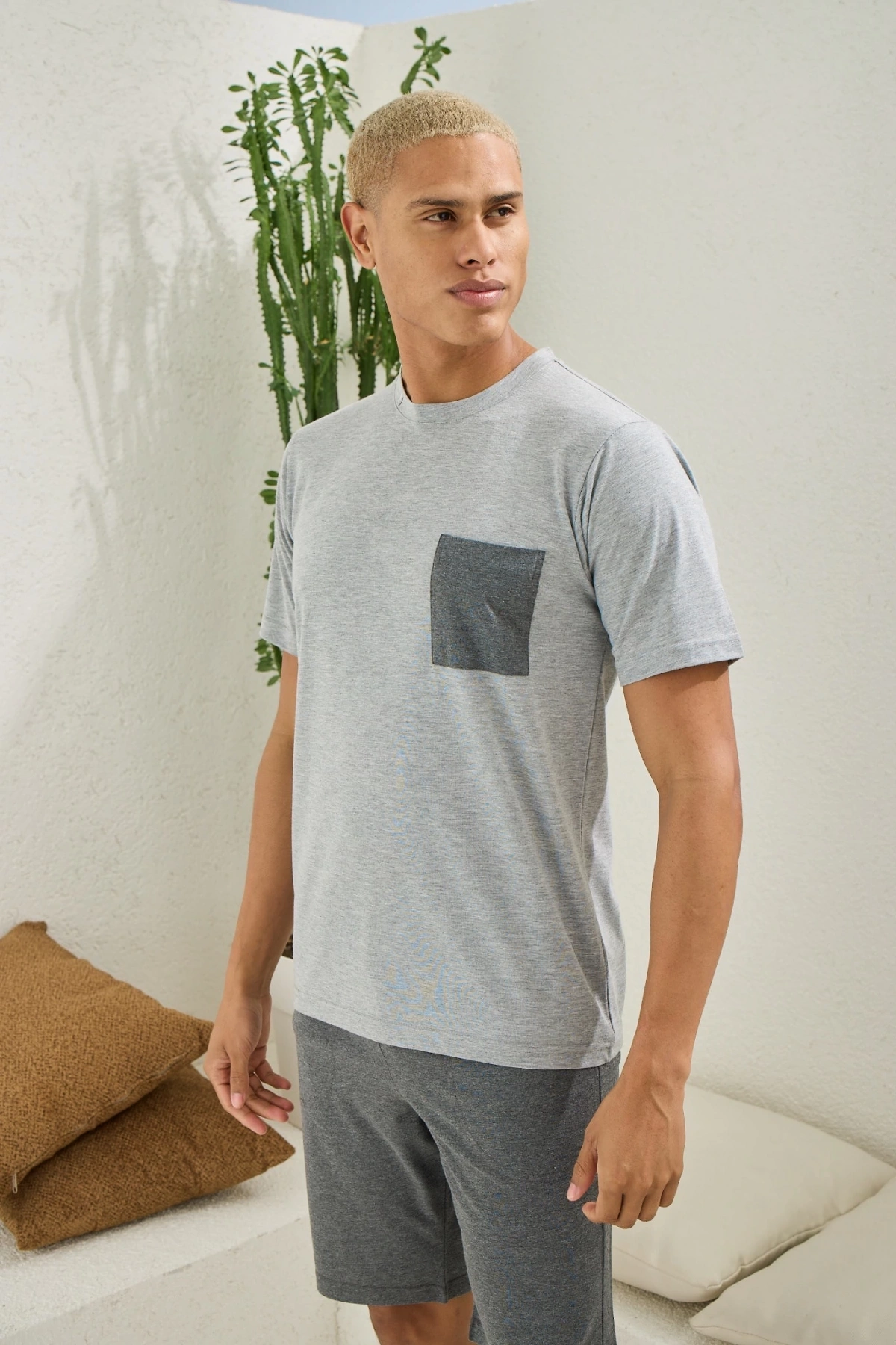 Kocabey 2008 Erkek O Yaka Şortlu Takım