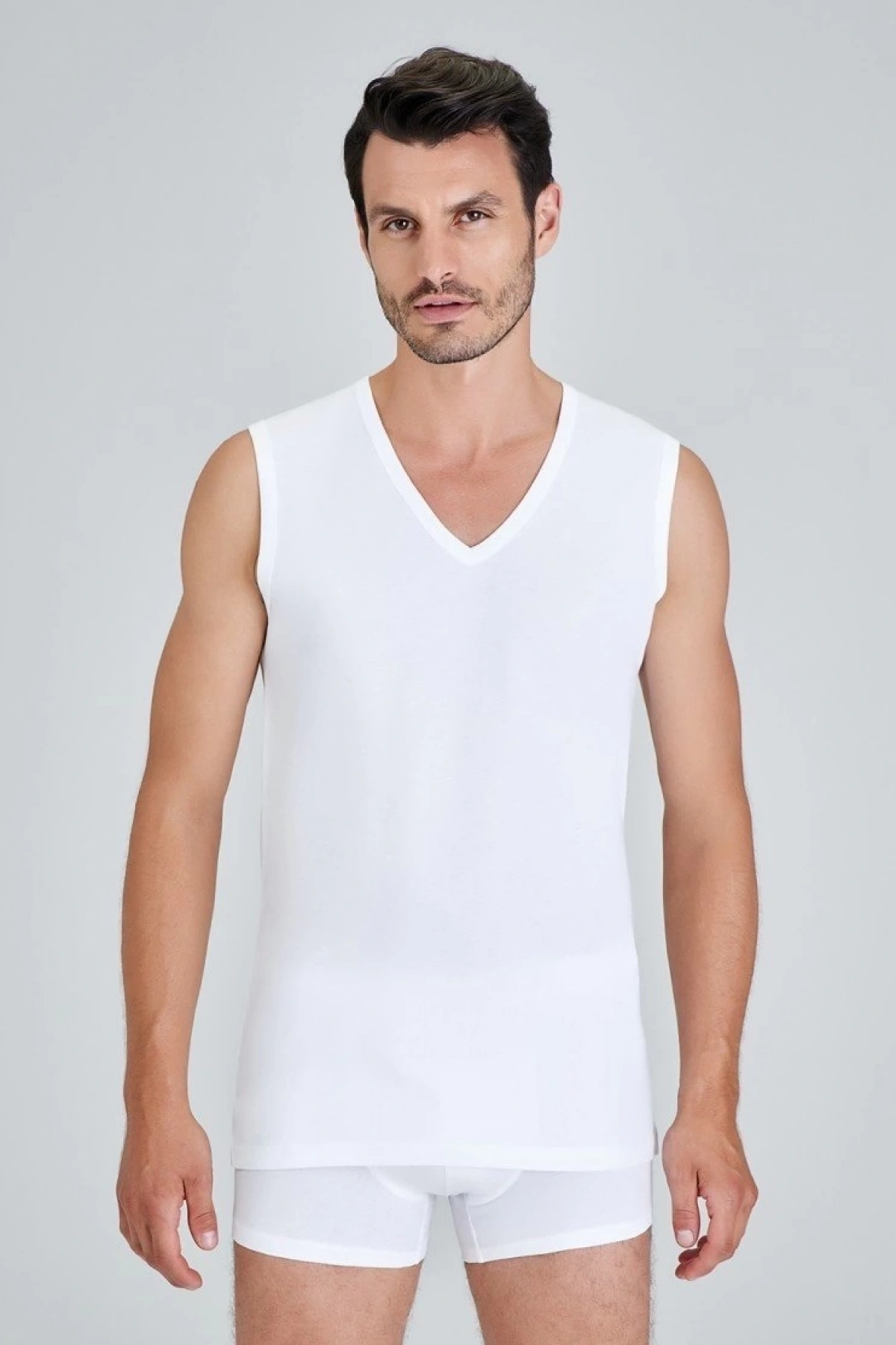 Kom Barry 2li Paket Derin V Yaka Kolsuz Atlet