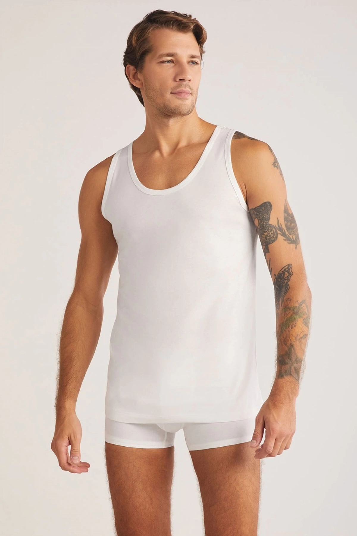 Kom Henry 2li Erkek Askılı Atlet