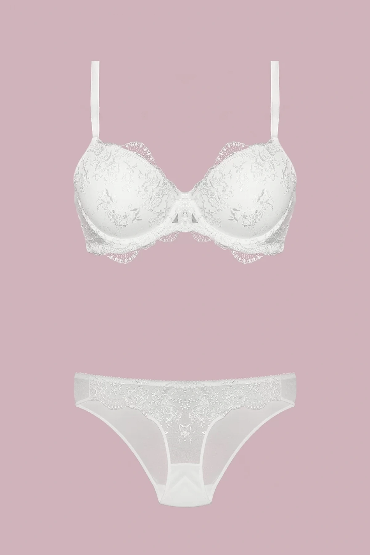 Nurteks 4385 Dantelli Sütyen Takımı