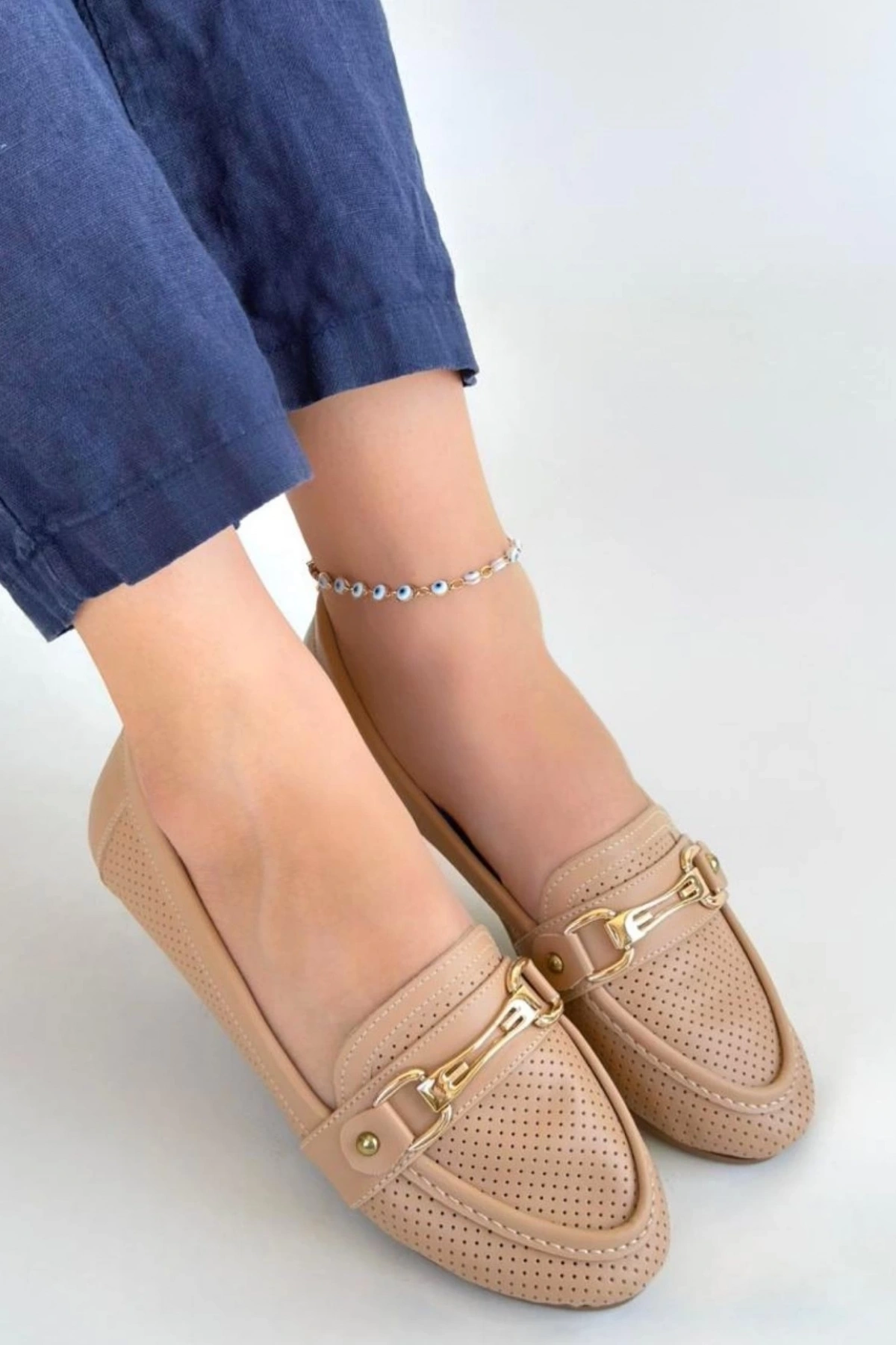 Rain Nude Cilt Babet Ayakkabı