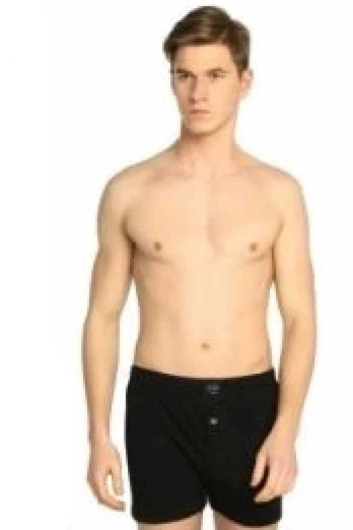 Tutku 0117 Erkek Penye Düz Boxer