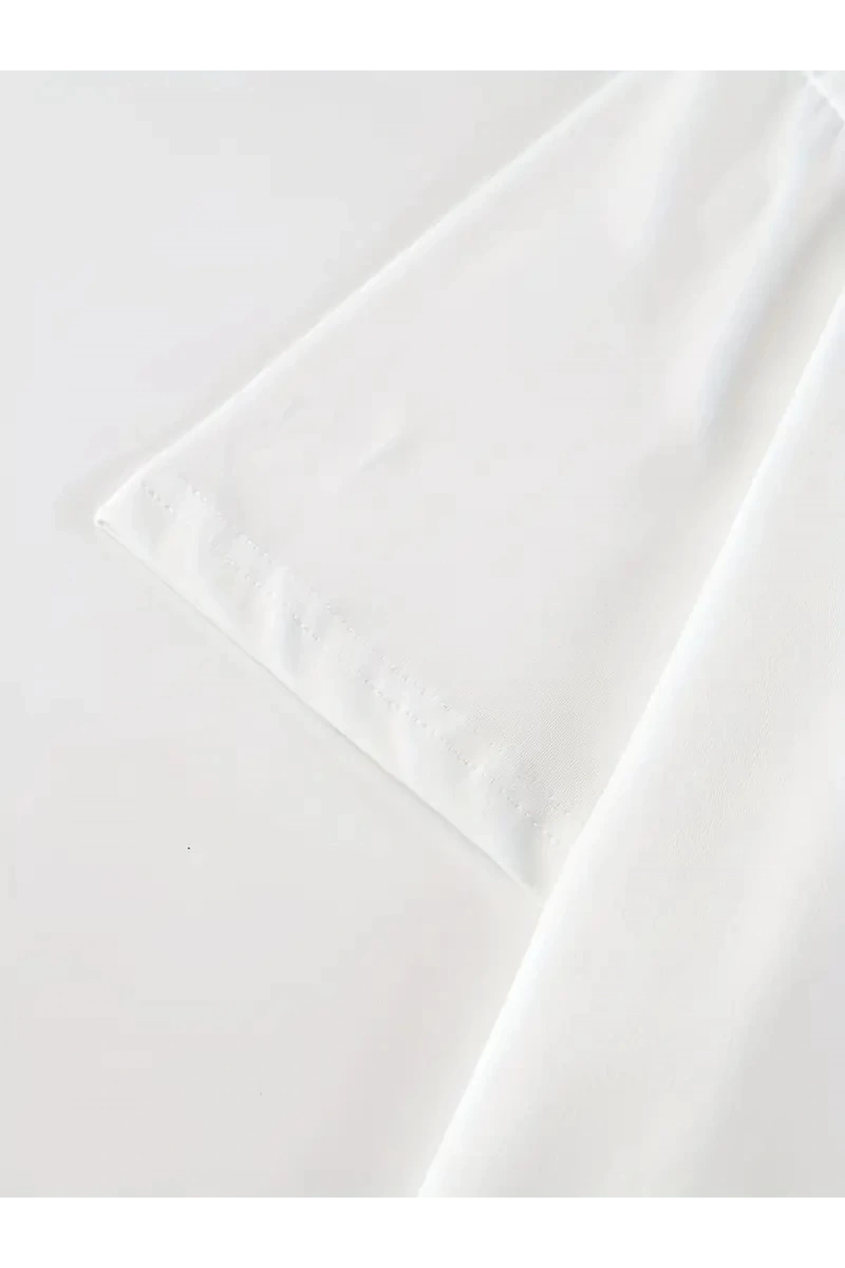 20/1 Penye Compack Baskılı Oversize Kısa Kol Bisiklet Yaka T-shirt - Beyaz