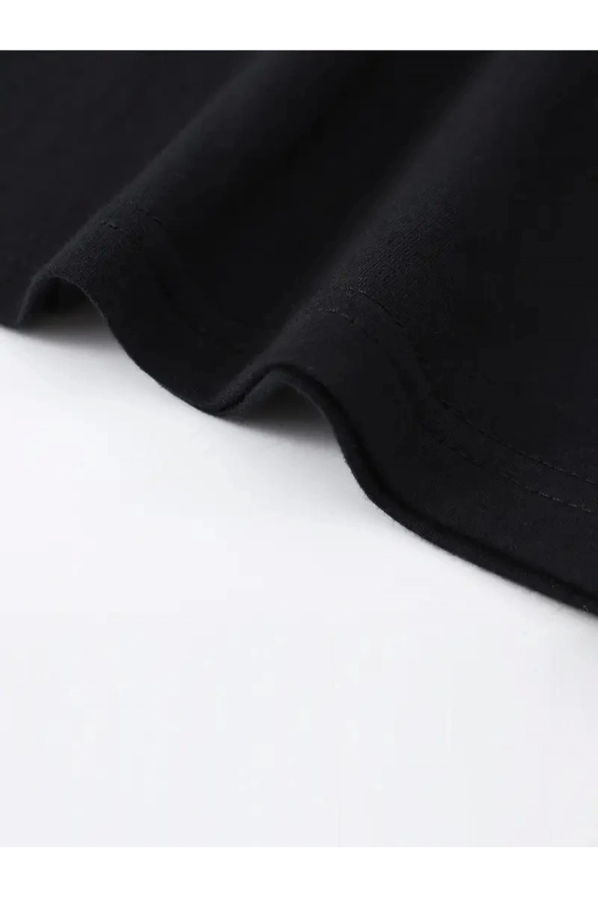 20/1 Penye Compack SPACEBALLS Erkek Baskılı Oversize Bisiklet Yaka Kısa Kol Yazlık T-shirt - Siyah