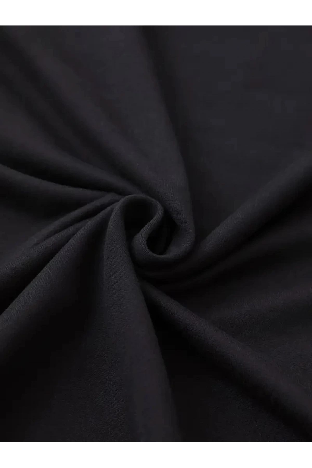 20/1 Penye Compack Spider Baskılı Oversize Unisex Kısa Kol Yazlık T-shirt - Siyah