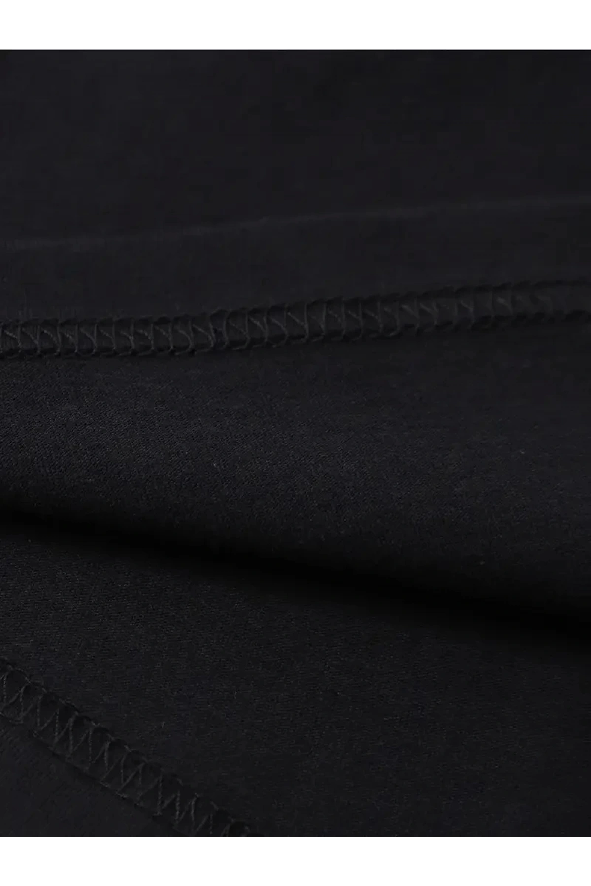 20/1 Penye Compack SPACEBALLS Erkek Baskılı Oversize Bisiklet Yaka Kısa Kol Yazlık T-shirt - Siyah