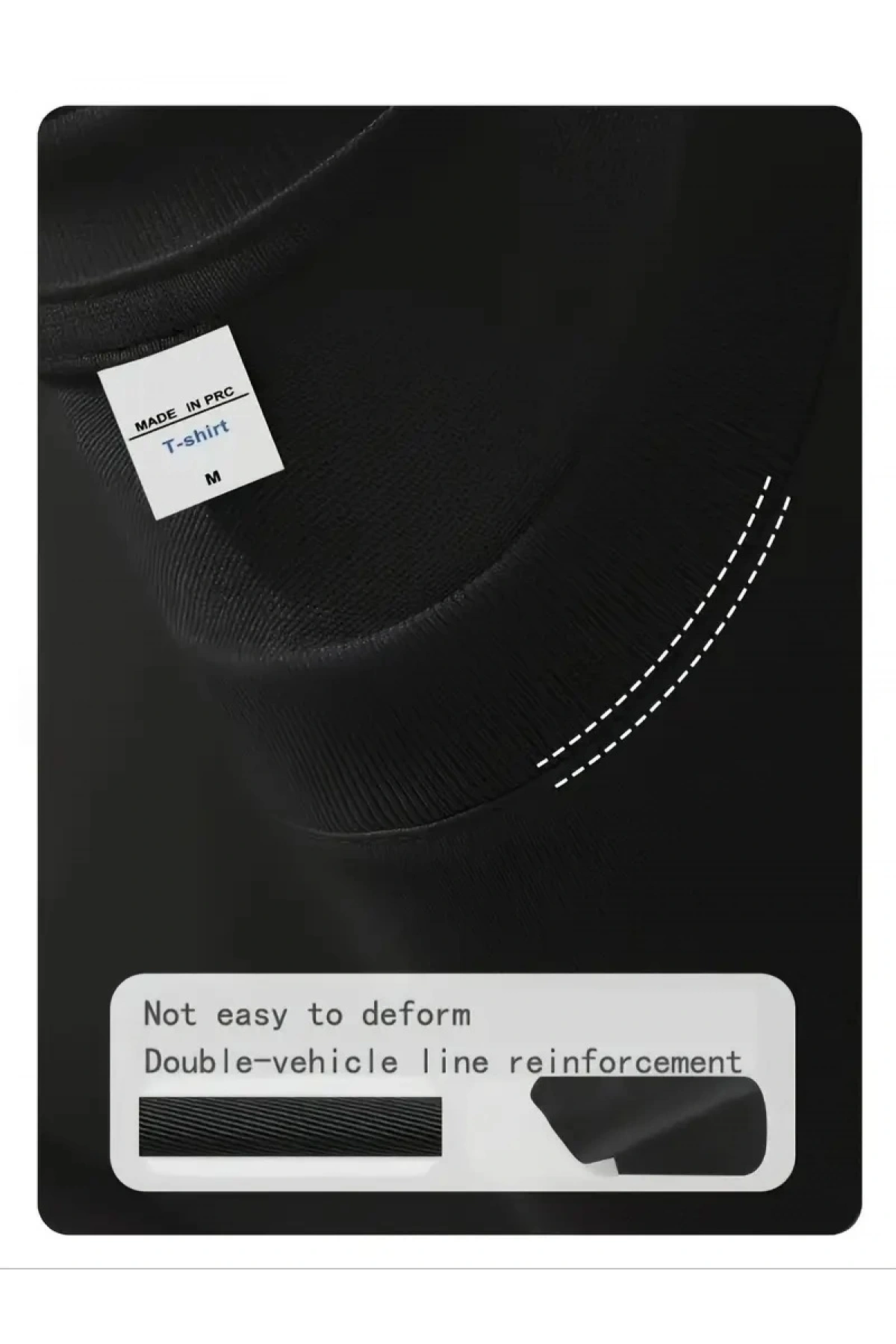 20/1 Penye Compack Day One Baskılı Oversize Bisiklet Yaka T-shirt - Siyah