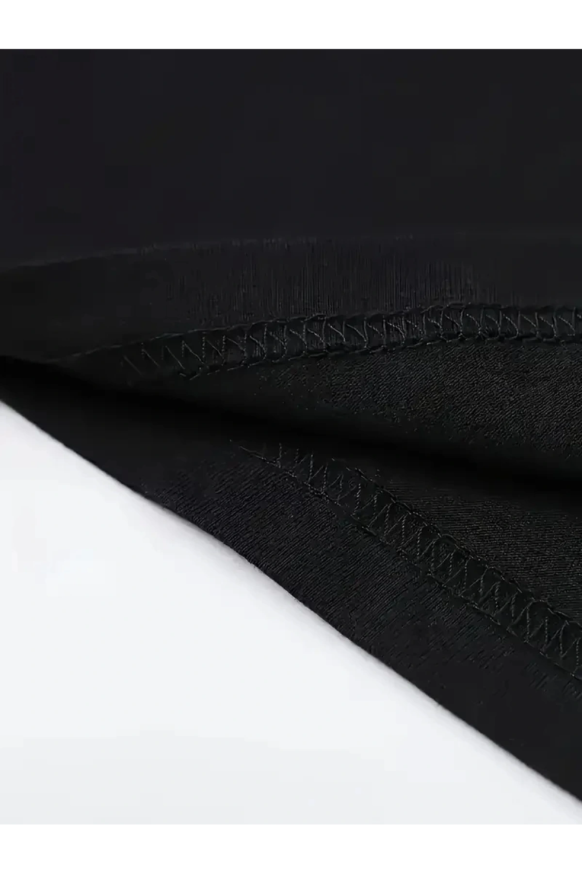 [Günlük T-Shirt] Hafif Kadın Günlük T-Shirt | Bol Kesim, Kısa Kollu, Yuvarlak Yaka, Eğlenceli Karikatür Ayı ve Umrumda Değil Baskı - Günlük Stil, İlkbahar/Yaz- Siyah