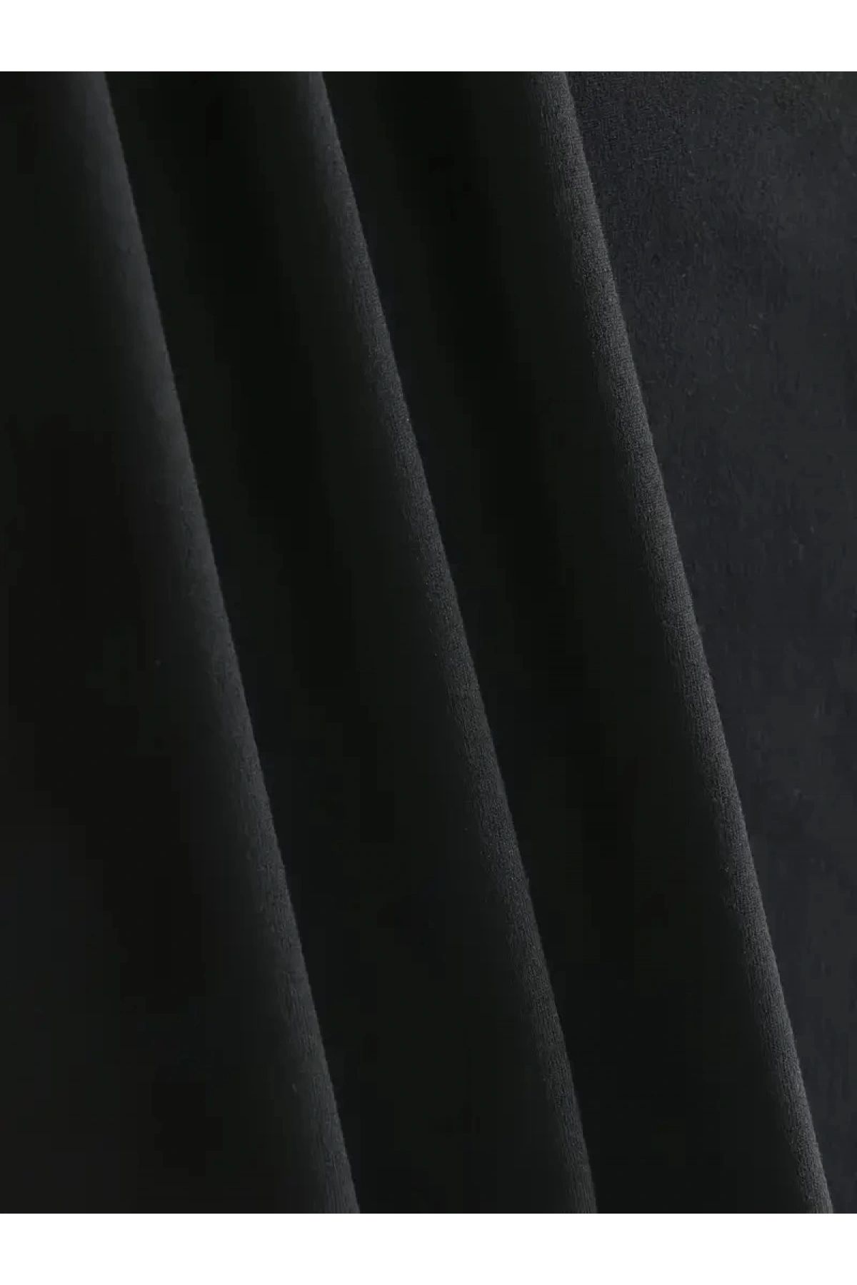 20/1 Penye Compack New York Baskılı Oversize Kısa Kol Bisiklet Yaka T-shirt - Siyah