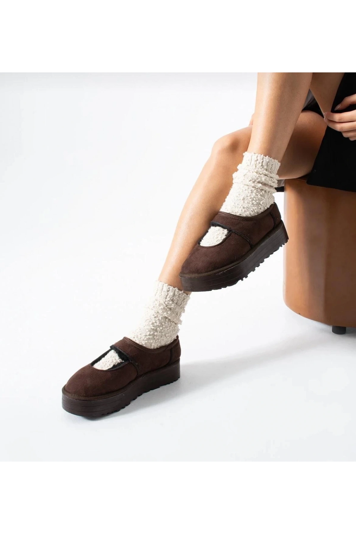 Carren Kahverengi Süet Bot