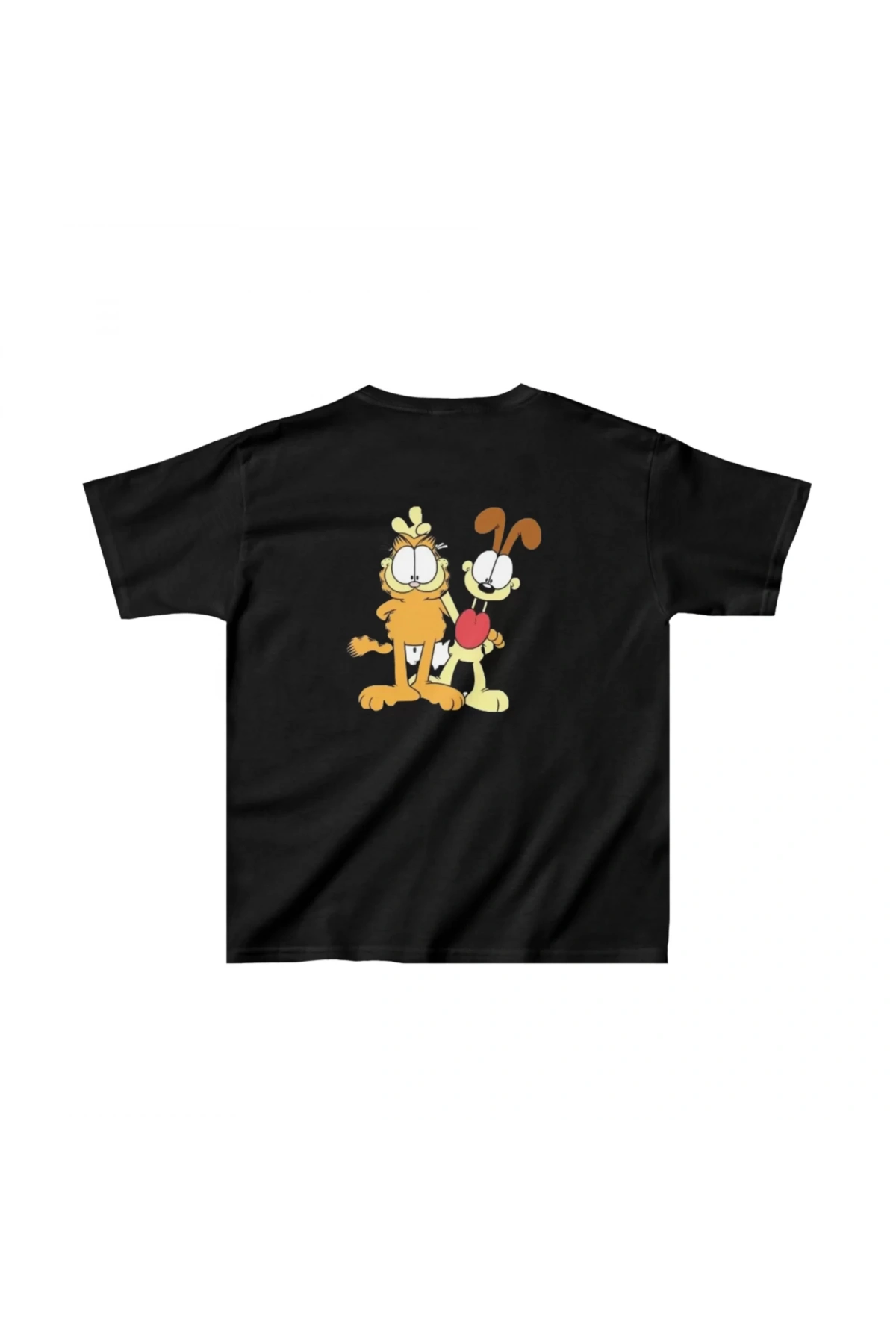 Çocuk Unisex Baskılı T-Shirt - Siyah