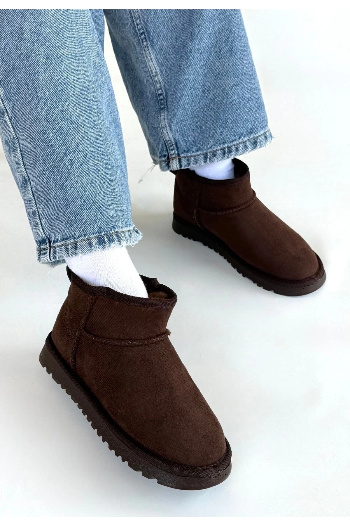 Elsa Kahverengi Süet Bot