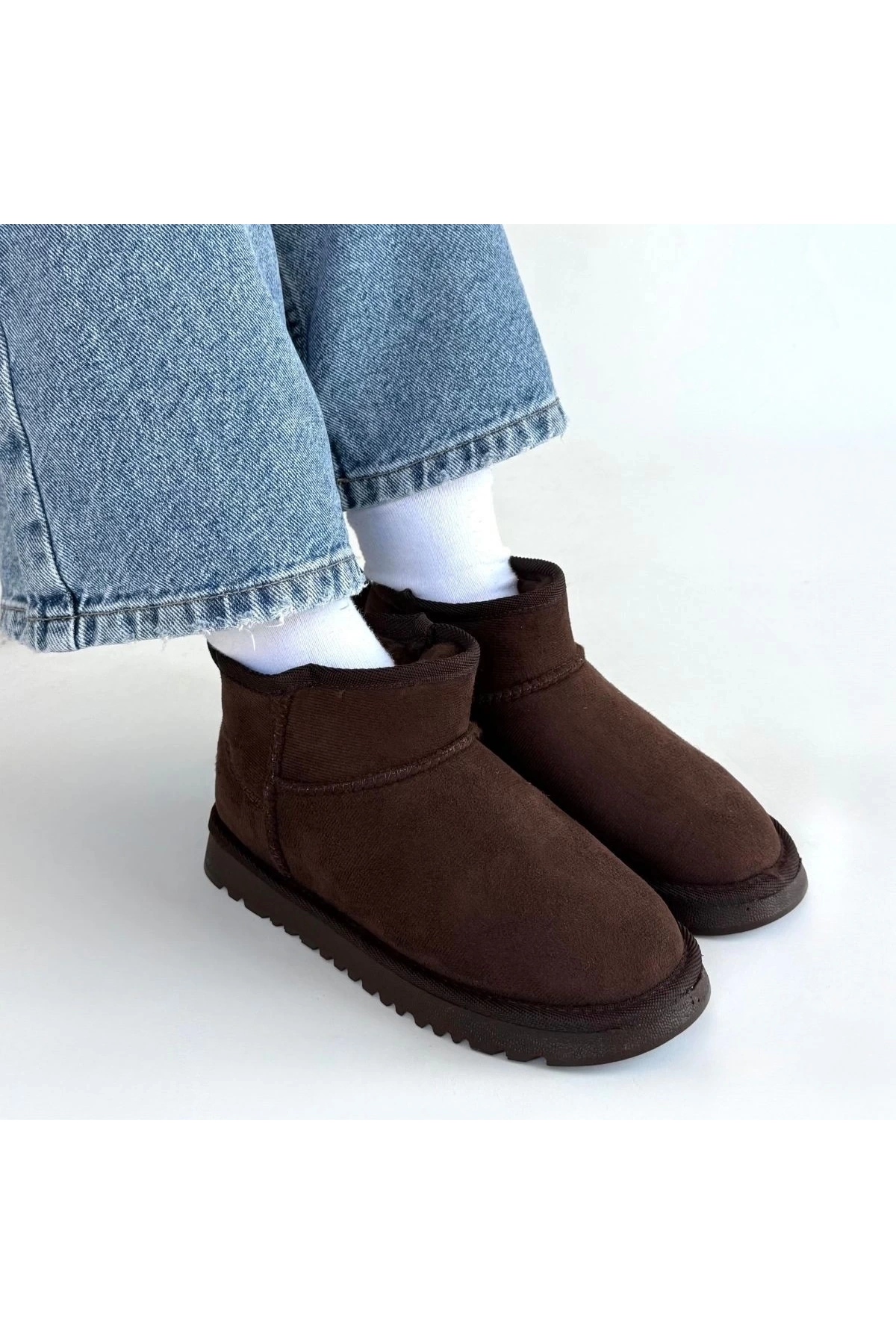 Elsa Kahverengi Süet Bot