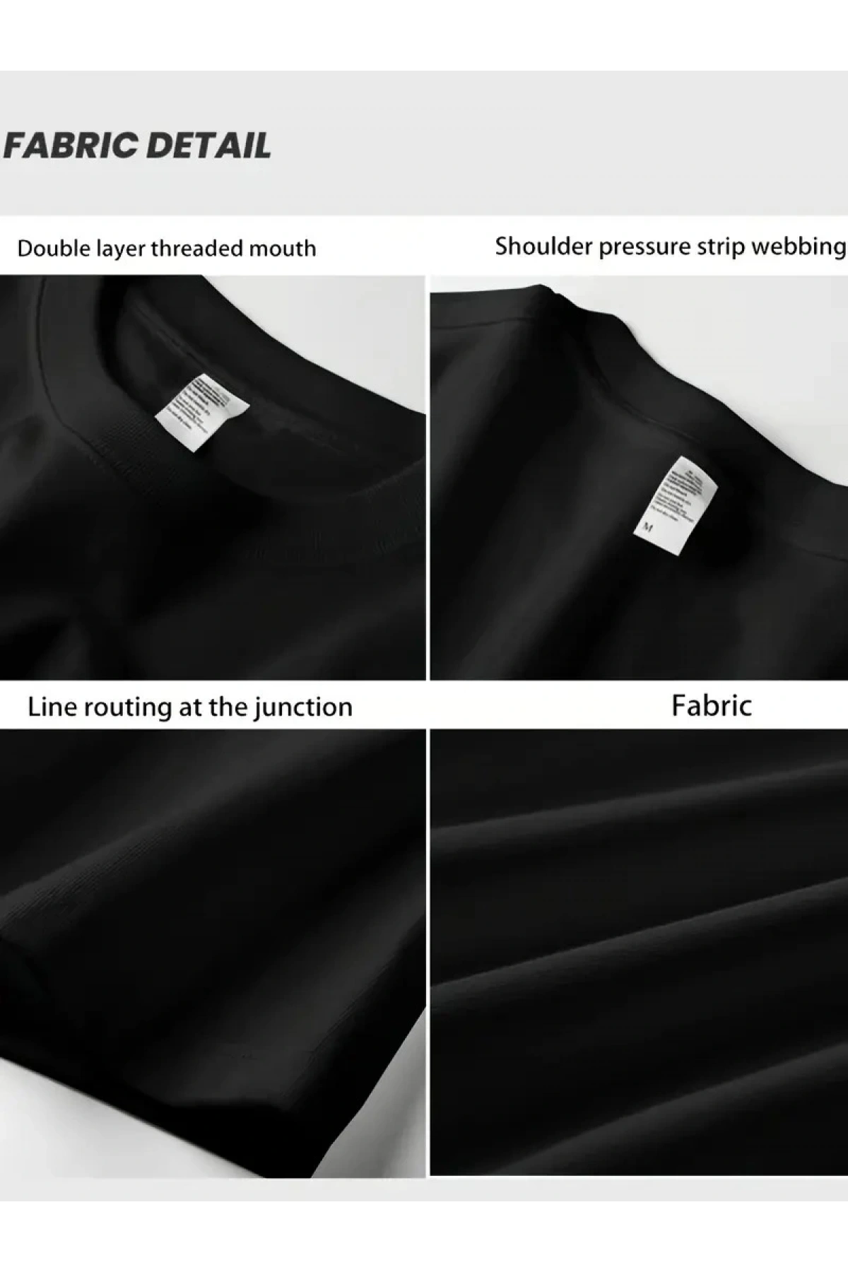 Geniş Kesim Pamuklu Tişört - GANDHI The Project Baskılı, Siyah, Rahat Kesim, Kısa Kollu, Günlük Kıyafet, Her Gün Giyilebilecek Tişört- Siyah