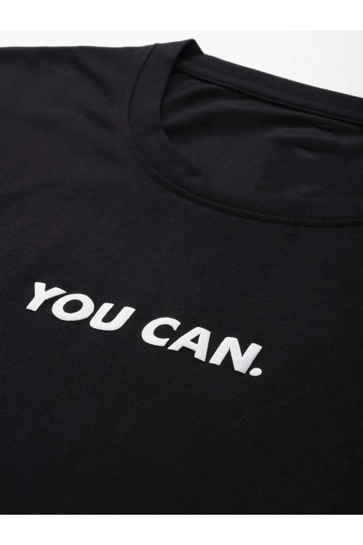 Kadın Baskılı Oversize T-shirt - Siyah