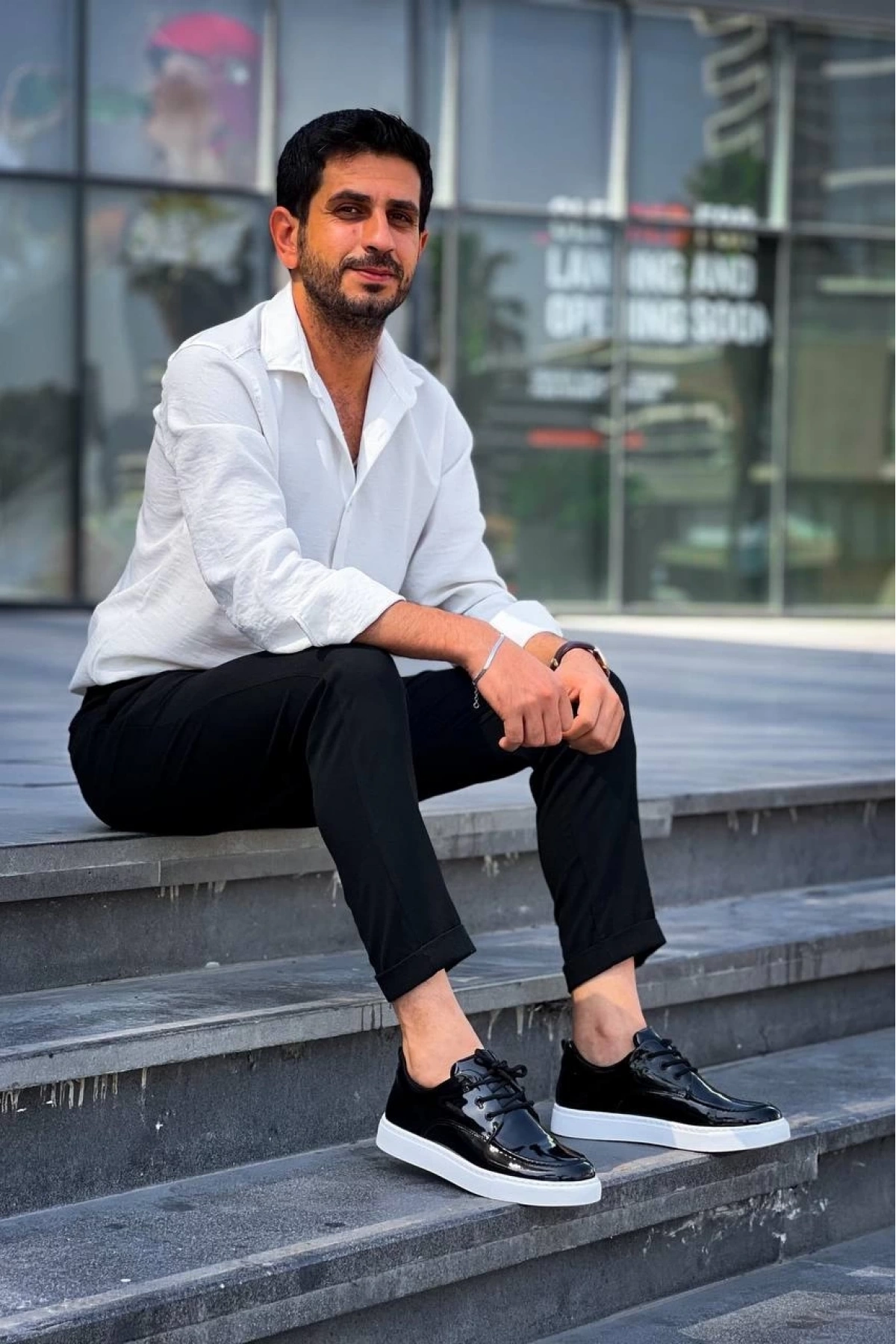 KB-X5 Kuback Siyah Rugan Günlük Erkek Ayakkabı