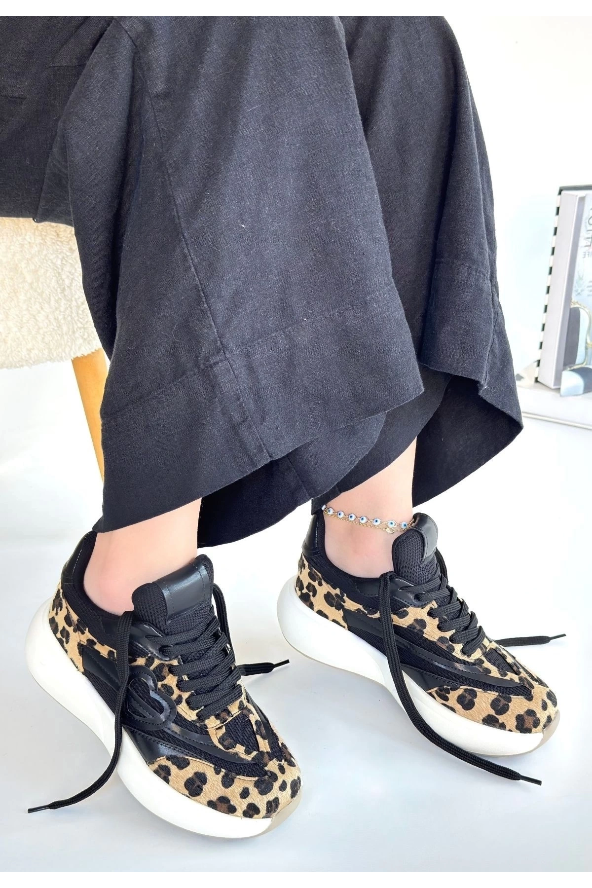 Kendy Leopar Nubuk Spor Ayakkabı
