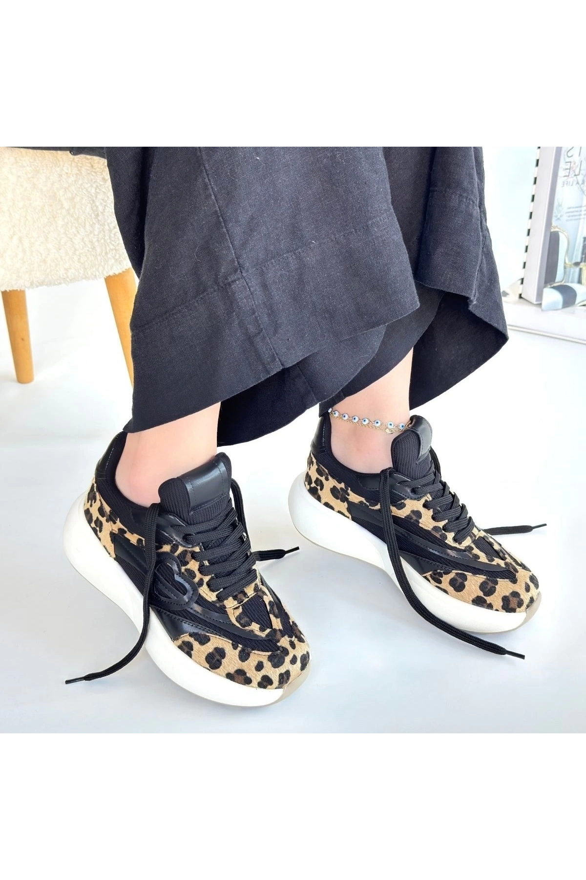 Kendy Leopar Nubuk Spor Ayakkabı
