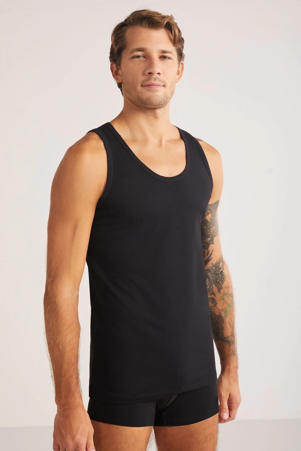 Kom Henry 2li Erkek Askılı Atlet