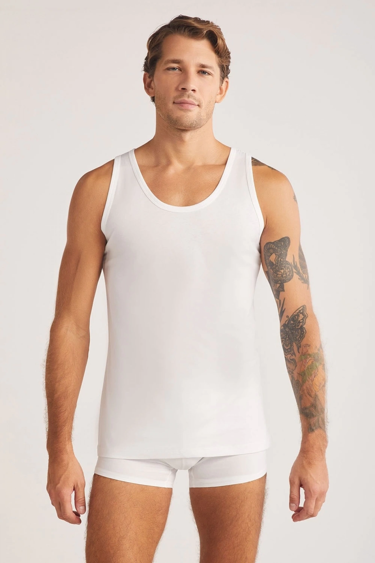 Kom Henry 2li Erkek Askılı Atlet