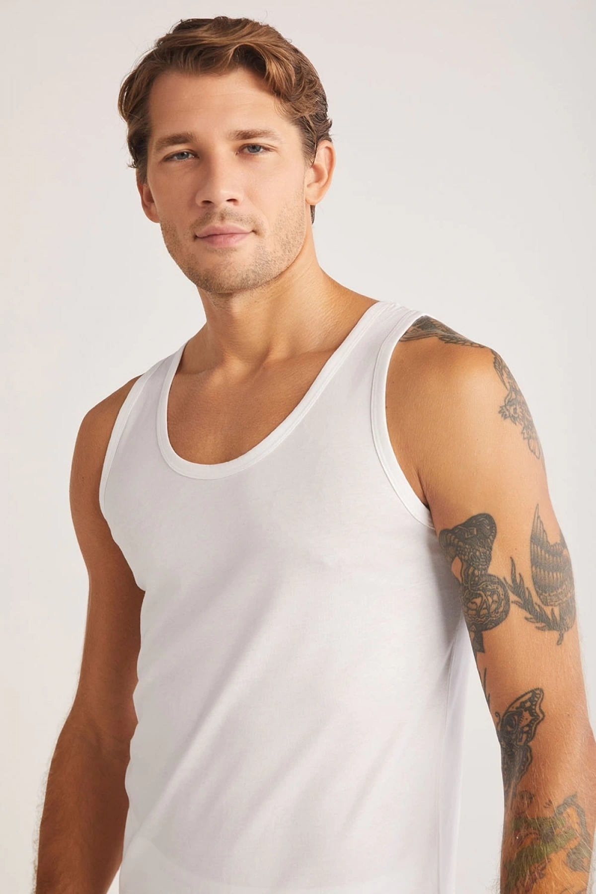 Kom Henry 2li Erkek Askılı Atlet