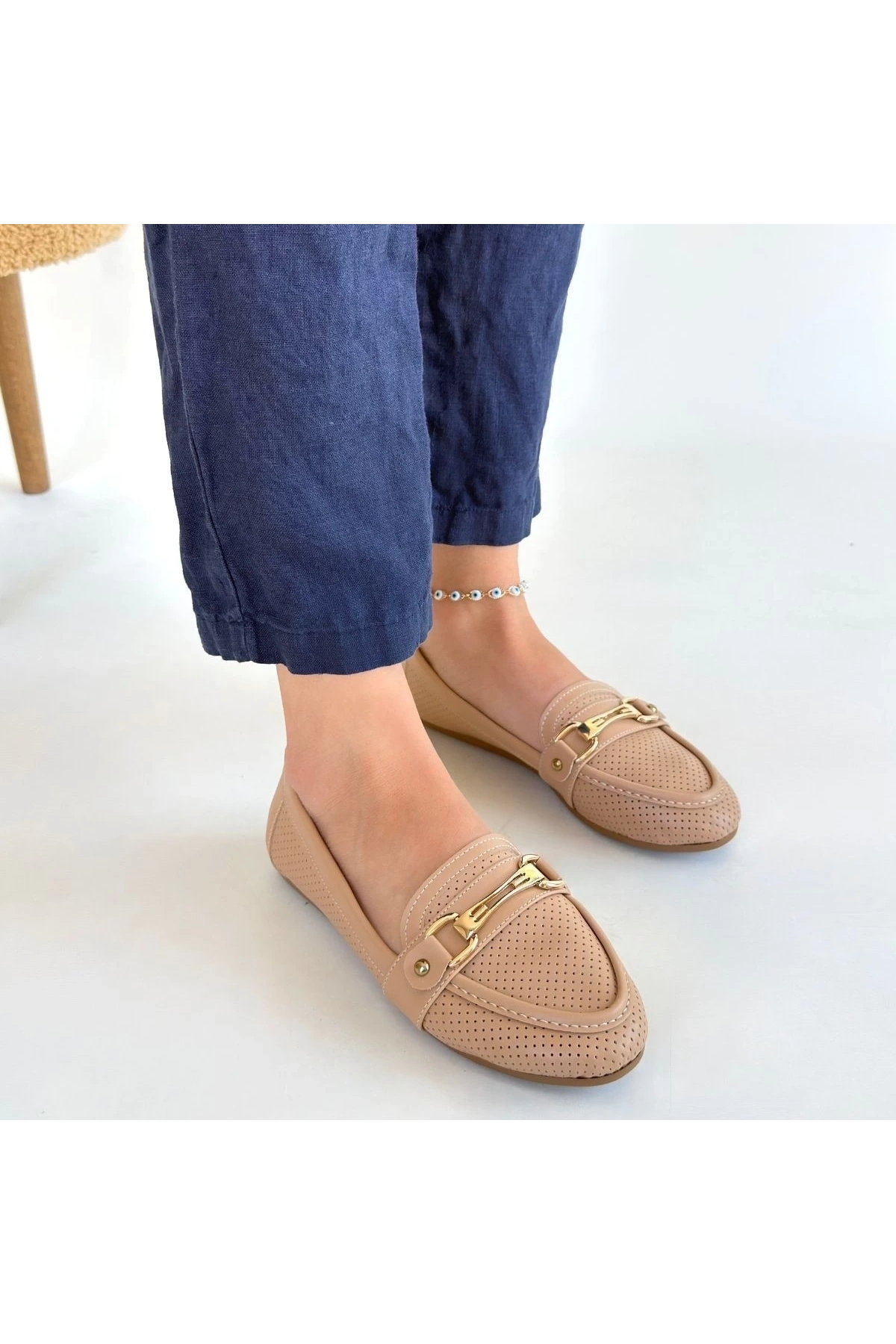 Rain Nude Cilt Babet Ayakkabı