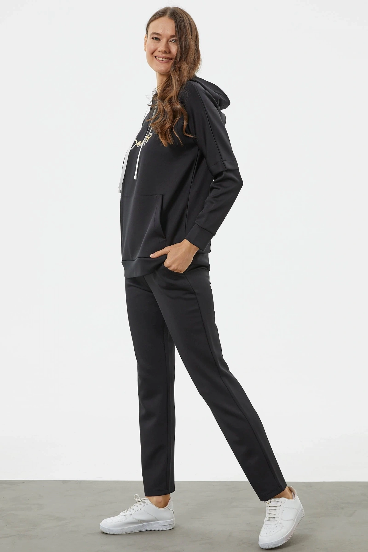 Sementa 76252 Kanguru Cepli Dalgıç Kumaş Eşofman Takım