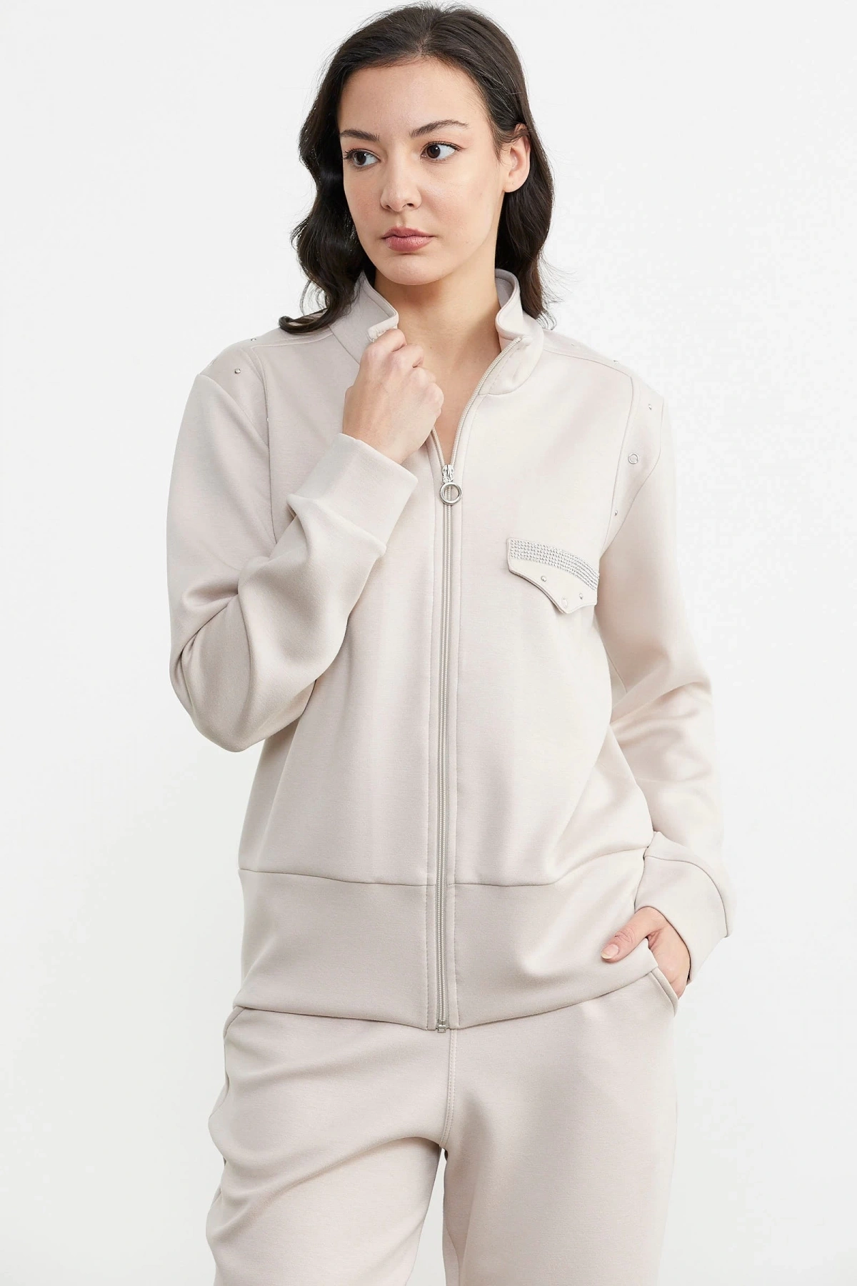 Sementa 76282 Taş Detaylı Scuba Eşofman Takım